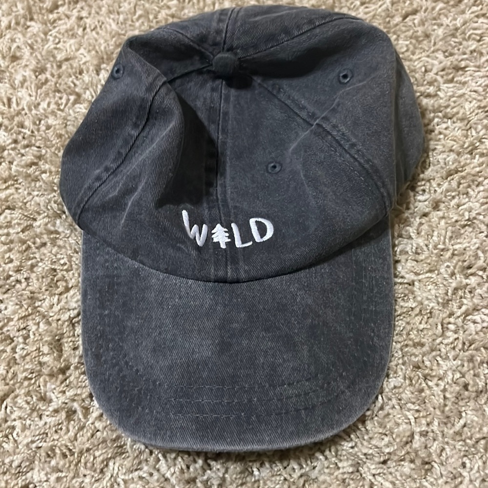 “Wild” grey cap